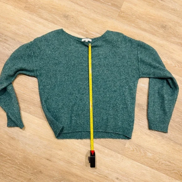 Z Supply Green Crew Neck Sweater with Textured Knit - Picture 5 of 5